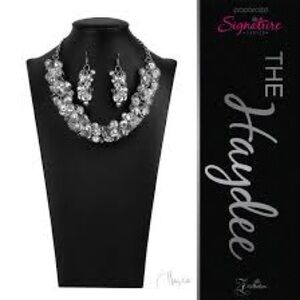 NEW Zi Signature Collection 2020 The Haydee Paparazzi Necklace & Earring Set